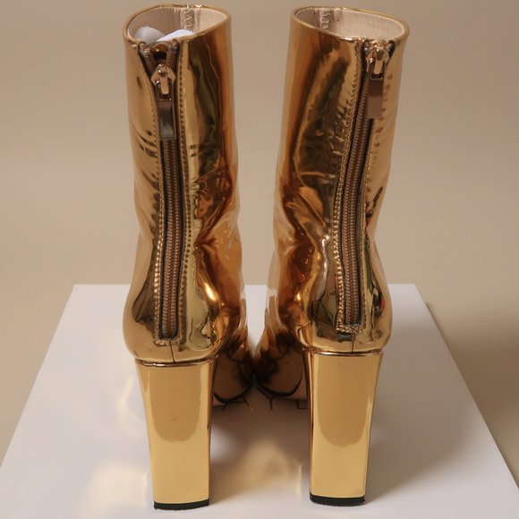 Raye x Revolve Riley Bootie - Gold Metallic - Picture 5 of 12